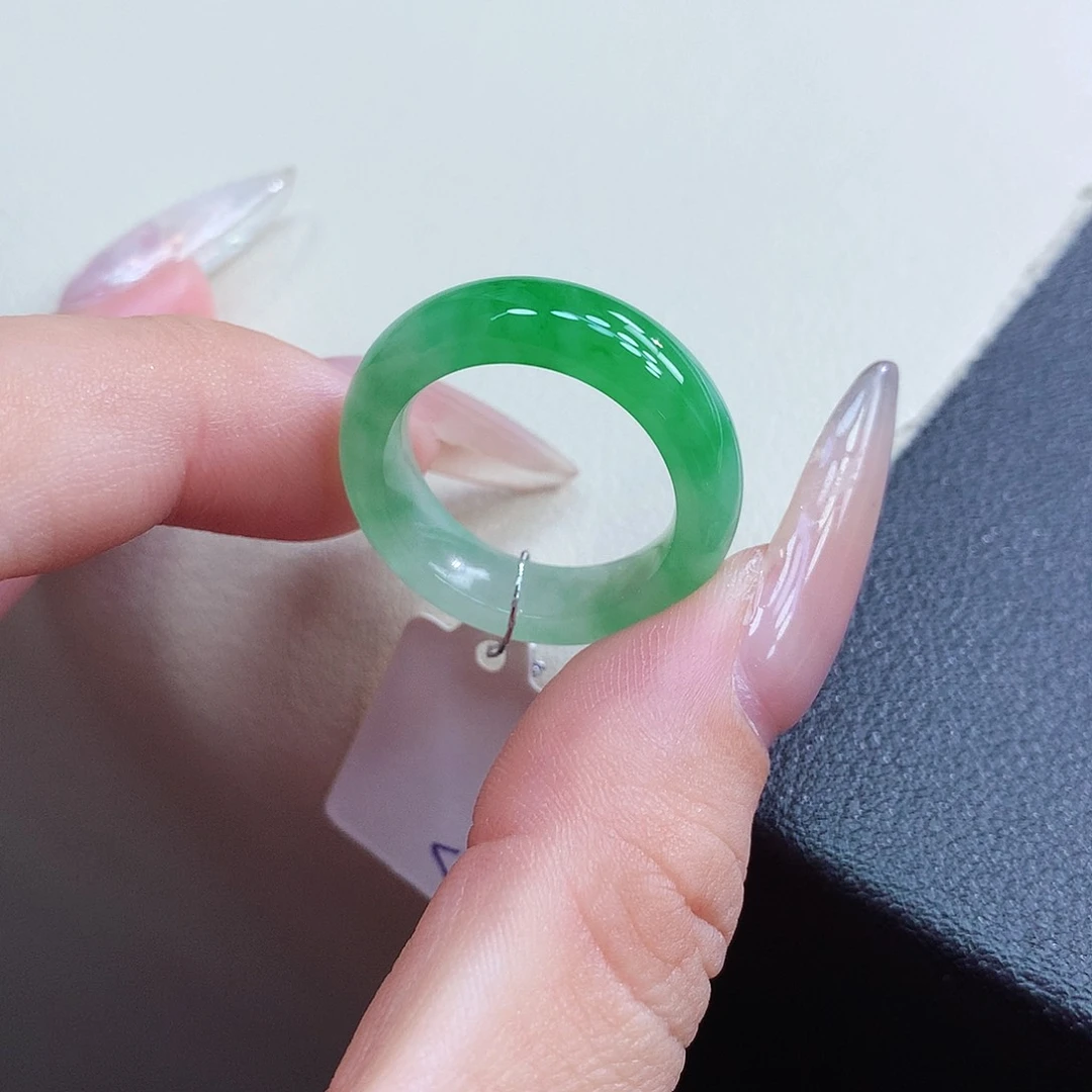 未镶嵌戒指翡翠15号