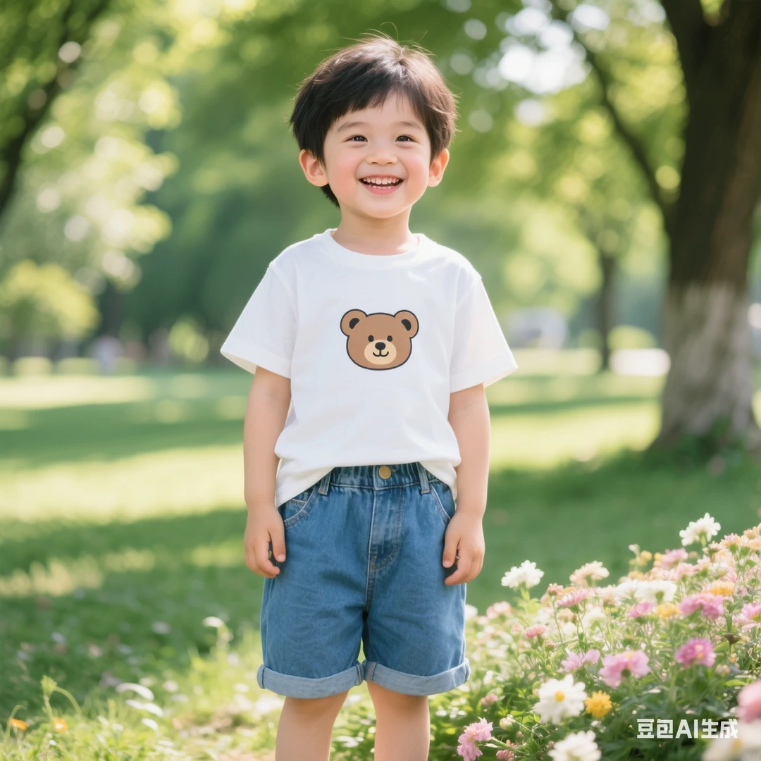 日单小木马fufu背心爬服T恤裤子