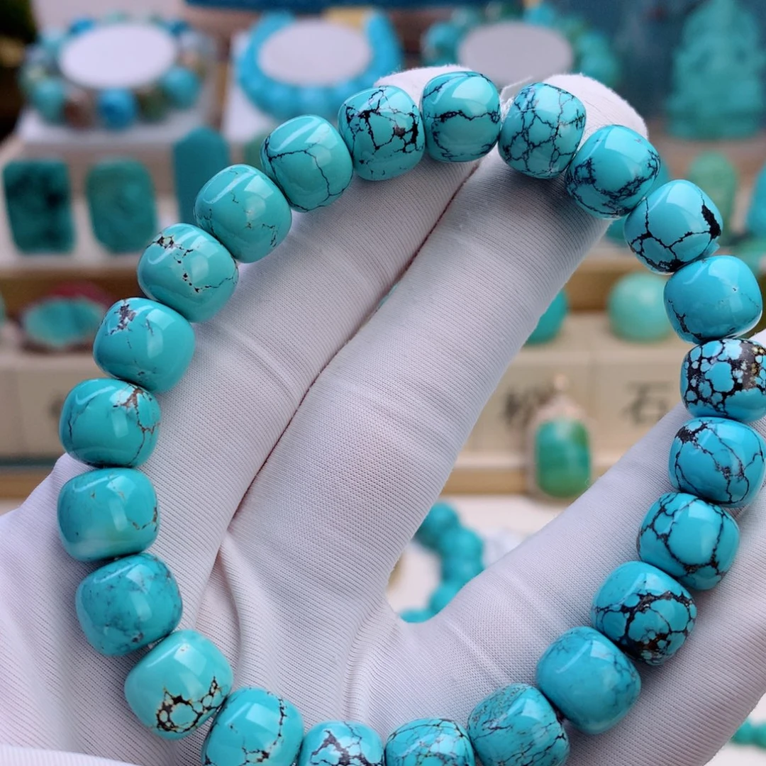 绿松石未镶嵌挂件