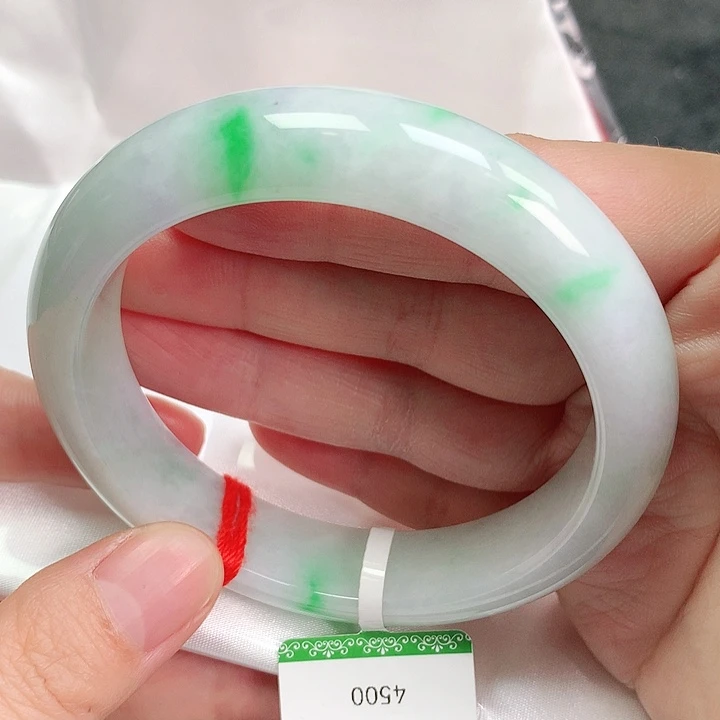 【闪购商品】翡翠手镯未镶嵌5758圈