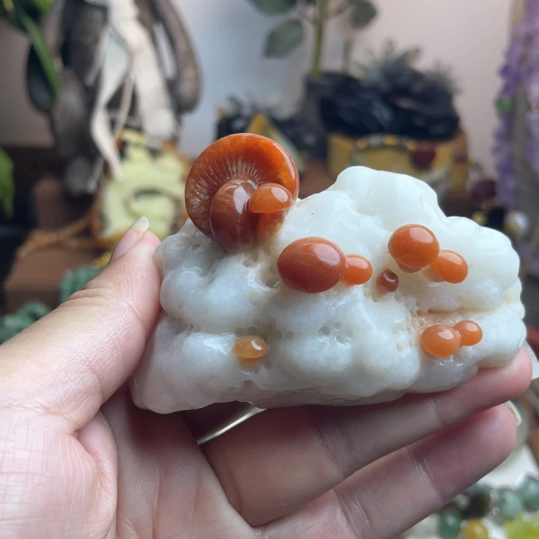 蛇纹石玉未镶嵌吊坠