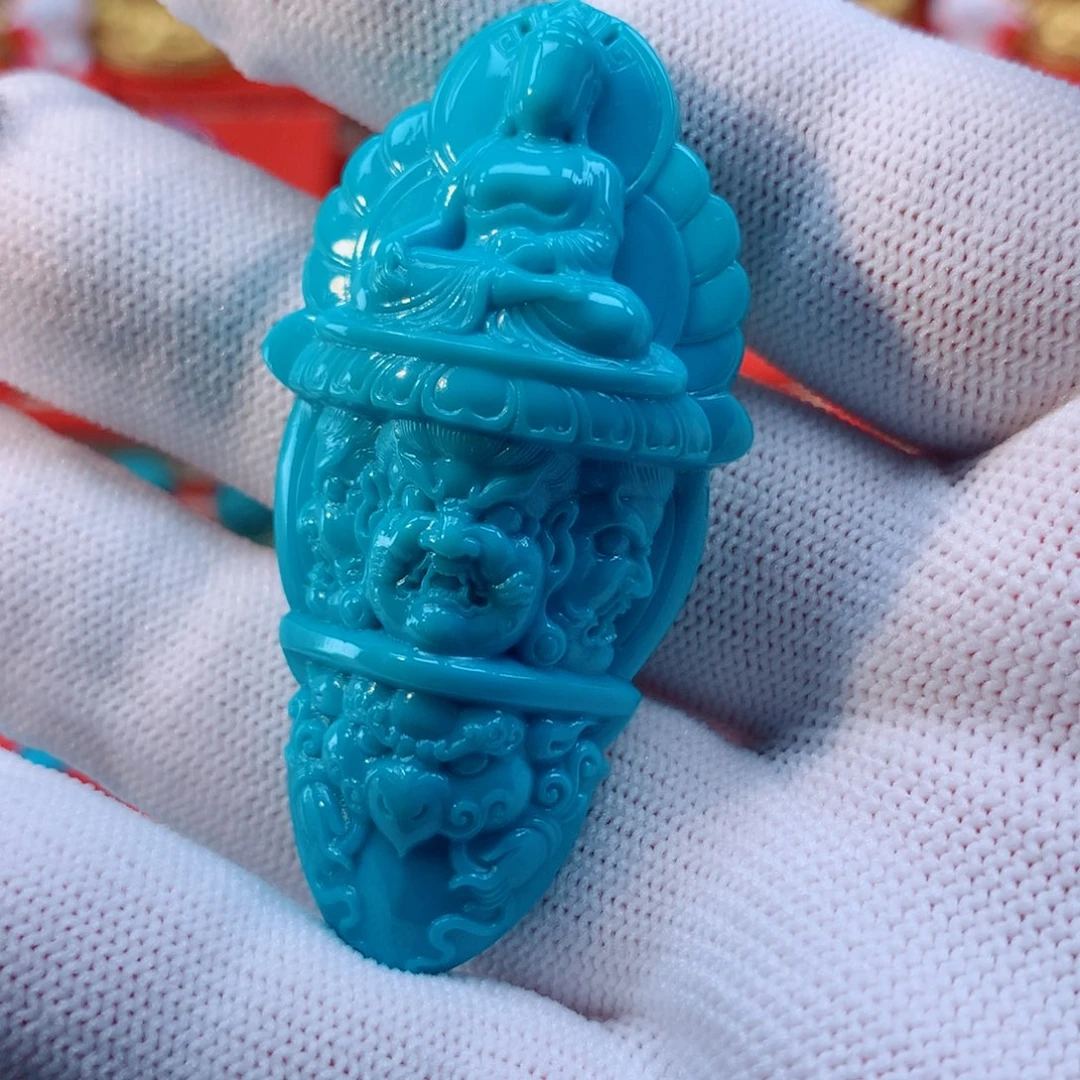 绿松石未镶嵌配饰