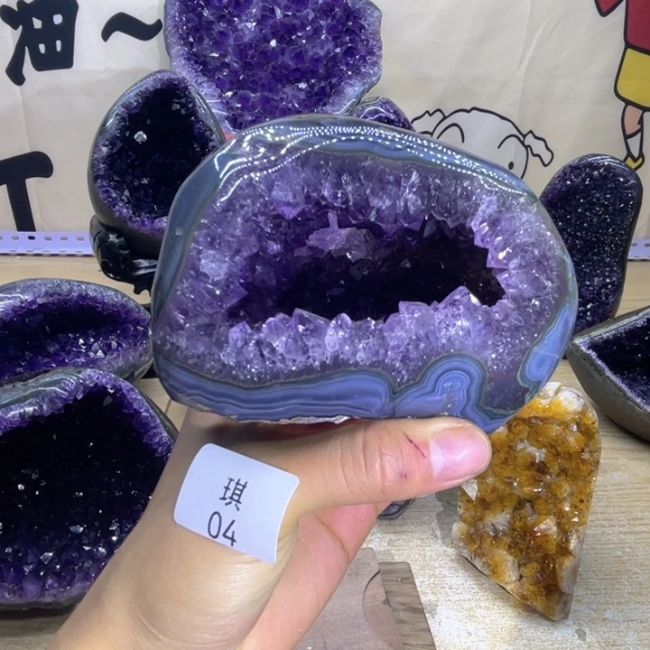 未镶嵌珠宝半成品紫晶