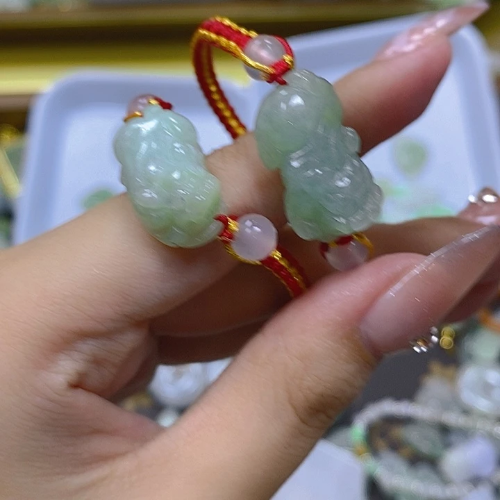 翡翠散珠天然缅甸翡翠