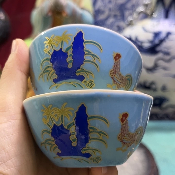 茶盏摆件摆件摆件瓷器