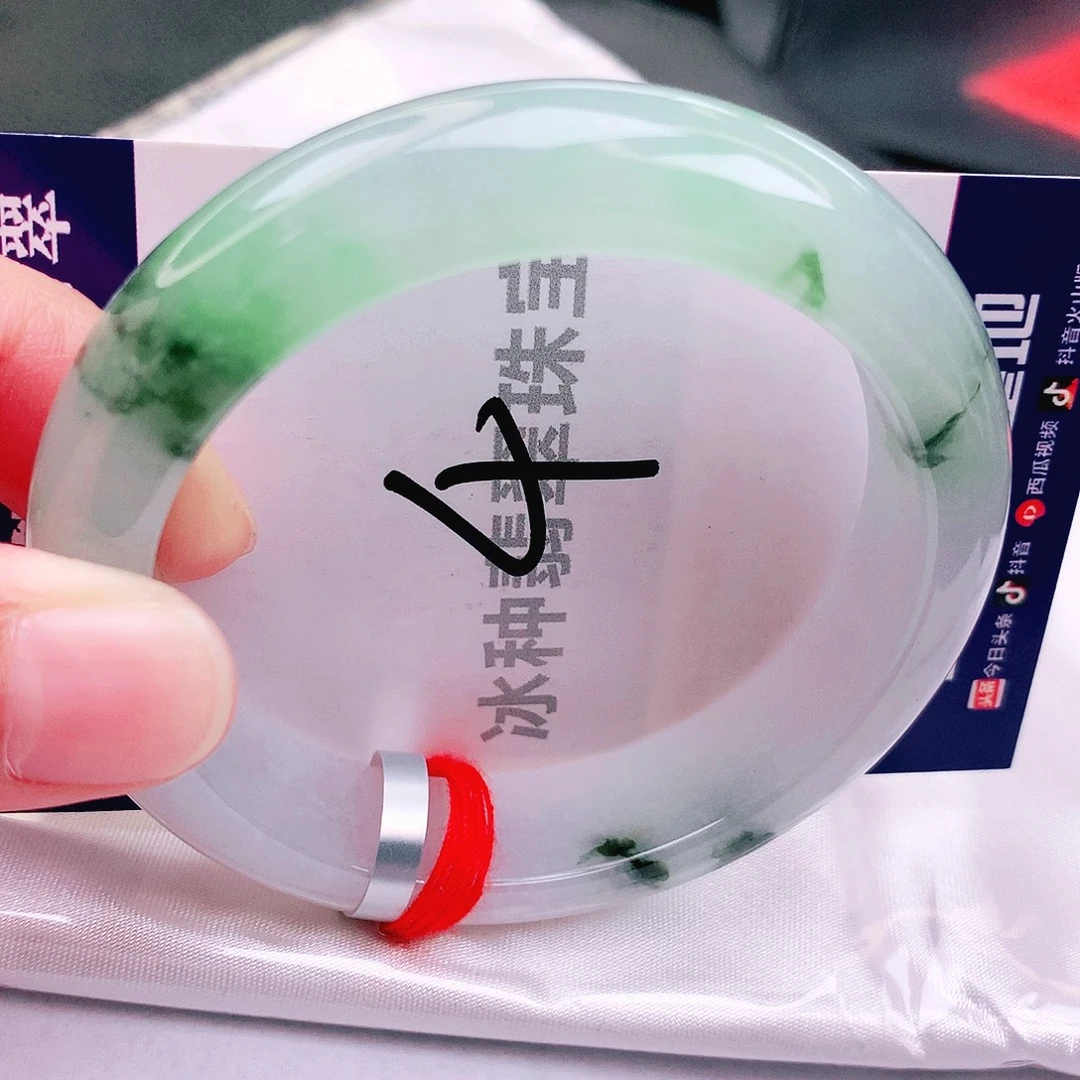 翡翠未镶嵌手镯缅甸天然a货翡翠手镯