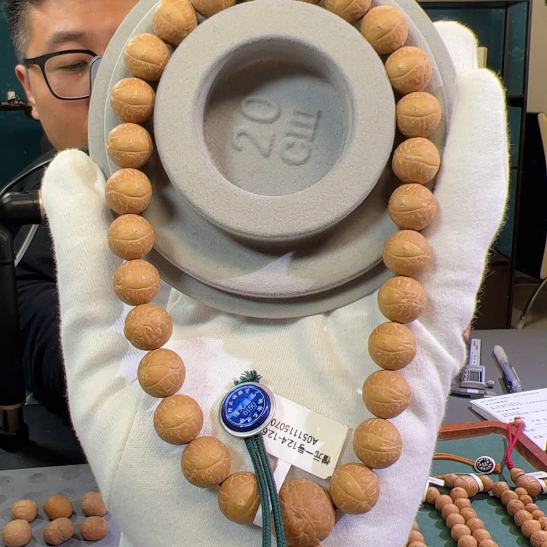 手串凤眼菩提惜元一号手持12.4-12.6