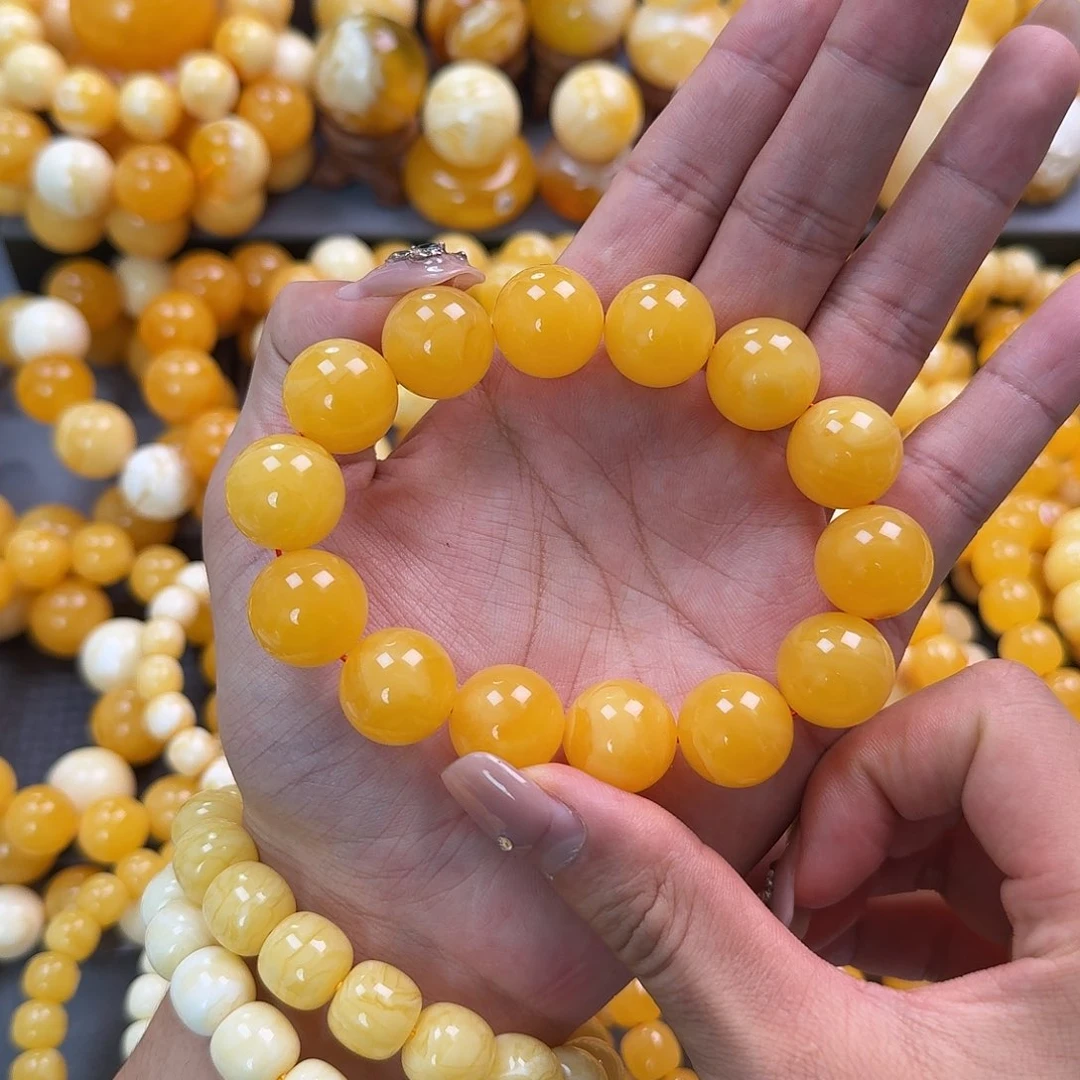 蜜蜡未镶嵌珠宝奇石同料17mm