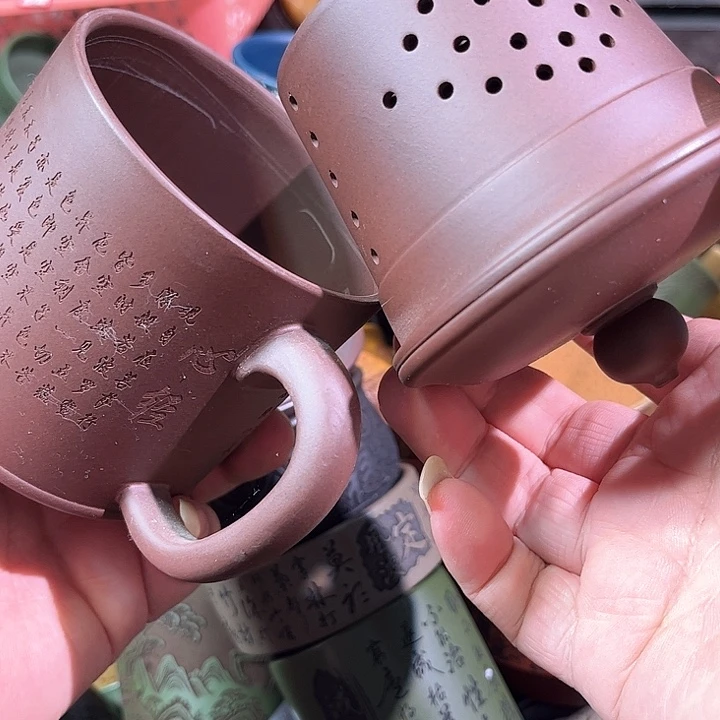 茶杯紫砂全手工紫砂主人杯