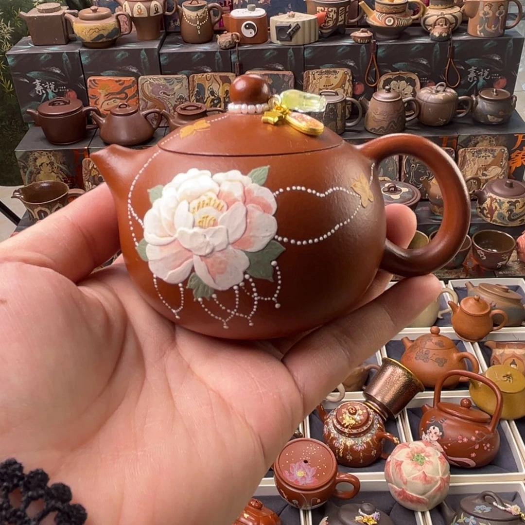 茶壶紫砂180cc原矿精工半手
