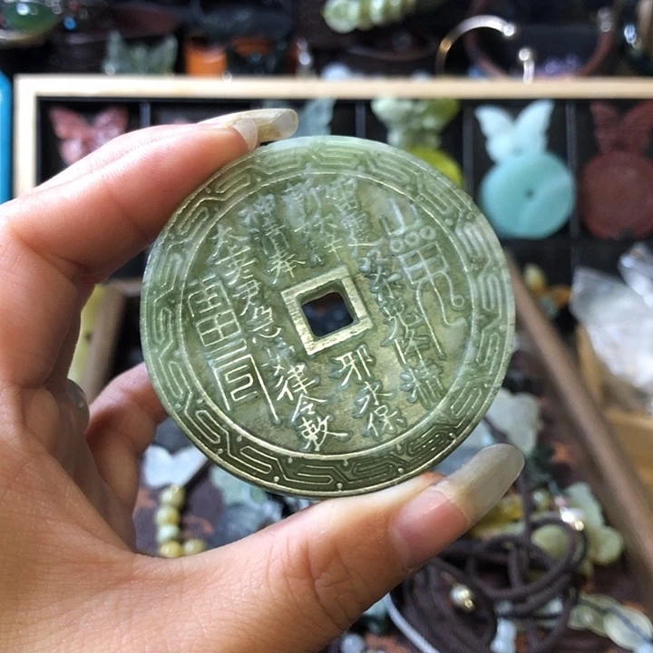 未镶嵌岫玉岫玉挂件