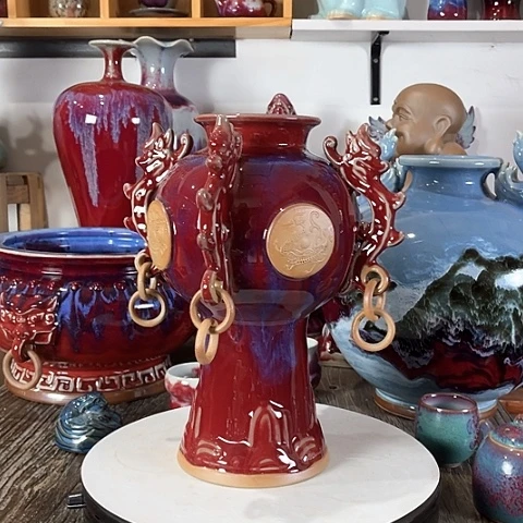 瓷片神垕镇钧瓷艺术