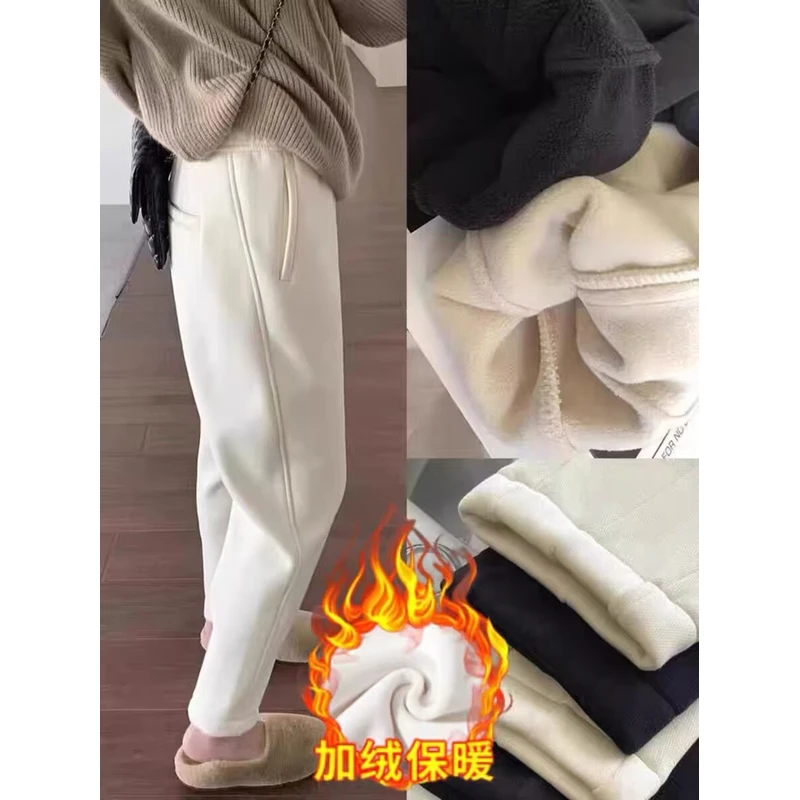 （天猫品质）加绒和不加绒孕妇裤子秋冬款裤冬季加绒加厚大码孕妇
