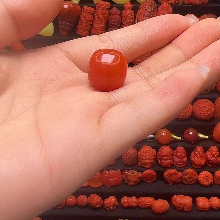 失***子南红玛瑙未镶嵌卡16