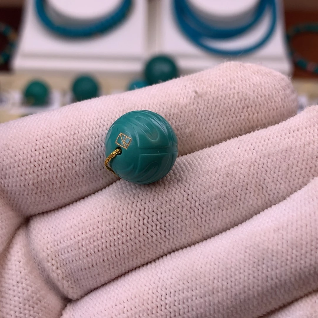 绿松石配饰A33未镶嵌他**美