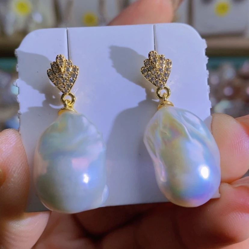 【闪购商品】淡水珍珠天然淡水珍珠合金