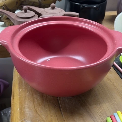 微瑕，明火、口径22，高10无盖，2L