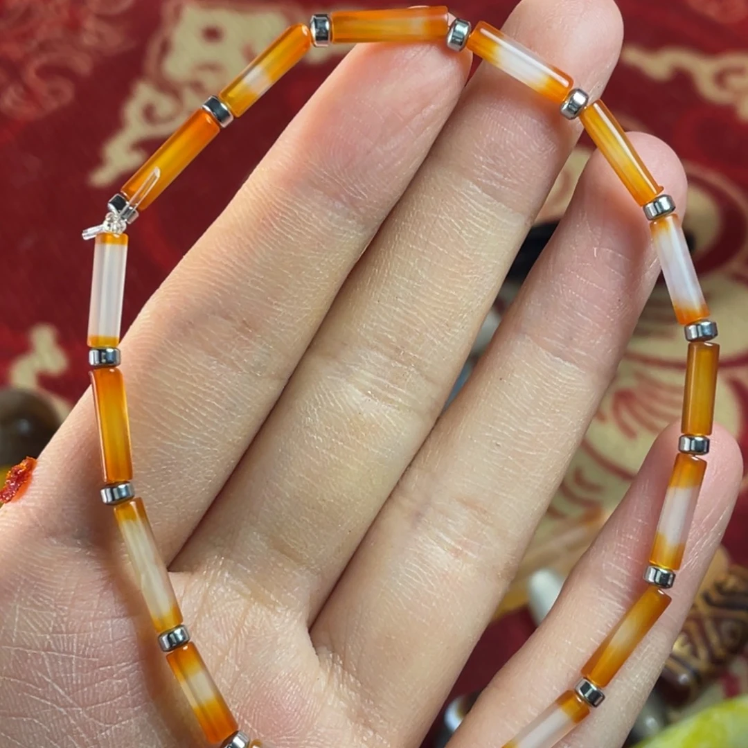 玛瑙/玉髓未镶嵌颈饰