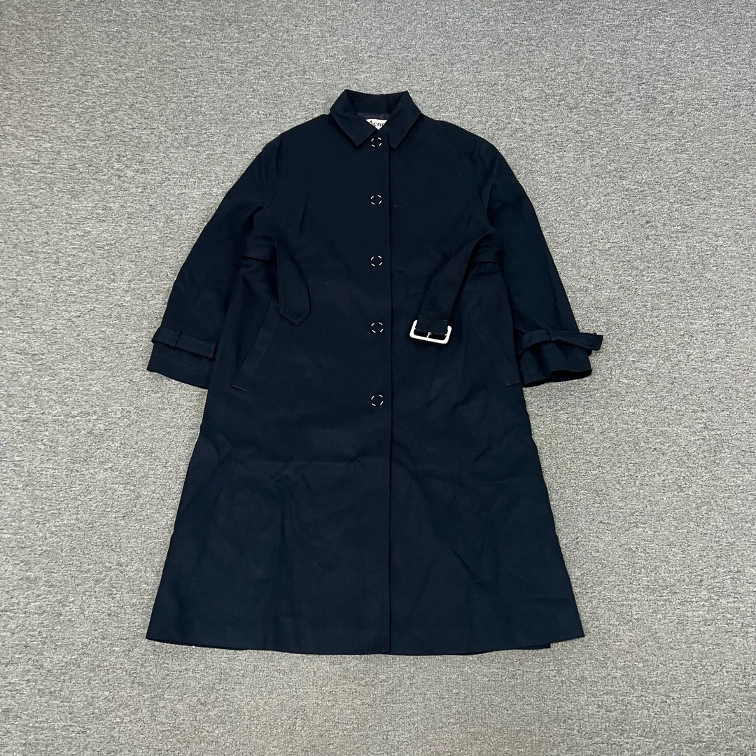 99新 AMIPARIS acne studios 长款风衣 34码