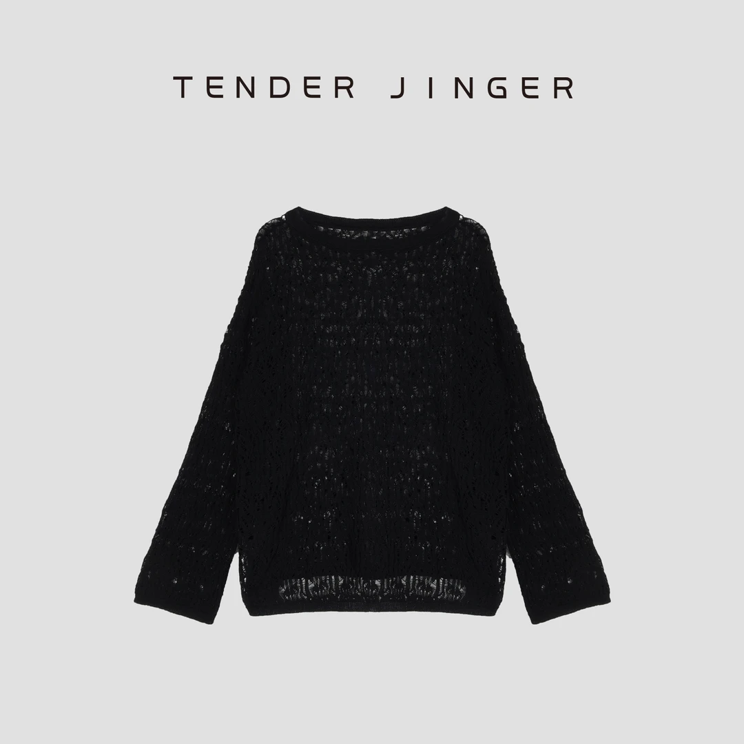 Tender Jinger【专柜】云裳镂空透感人鱼罩衫T52DDD30772