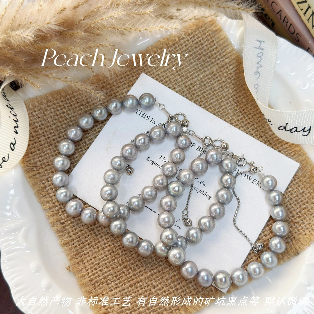 《深海之泪》淡水珍珠手链 TJ928 多样性发一颜色微差