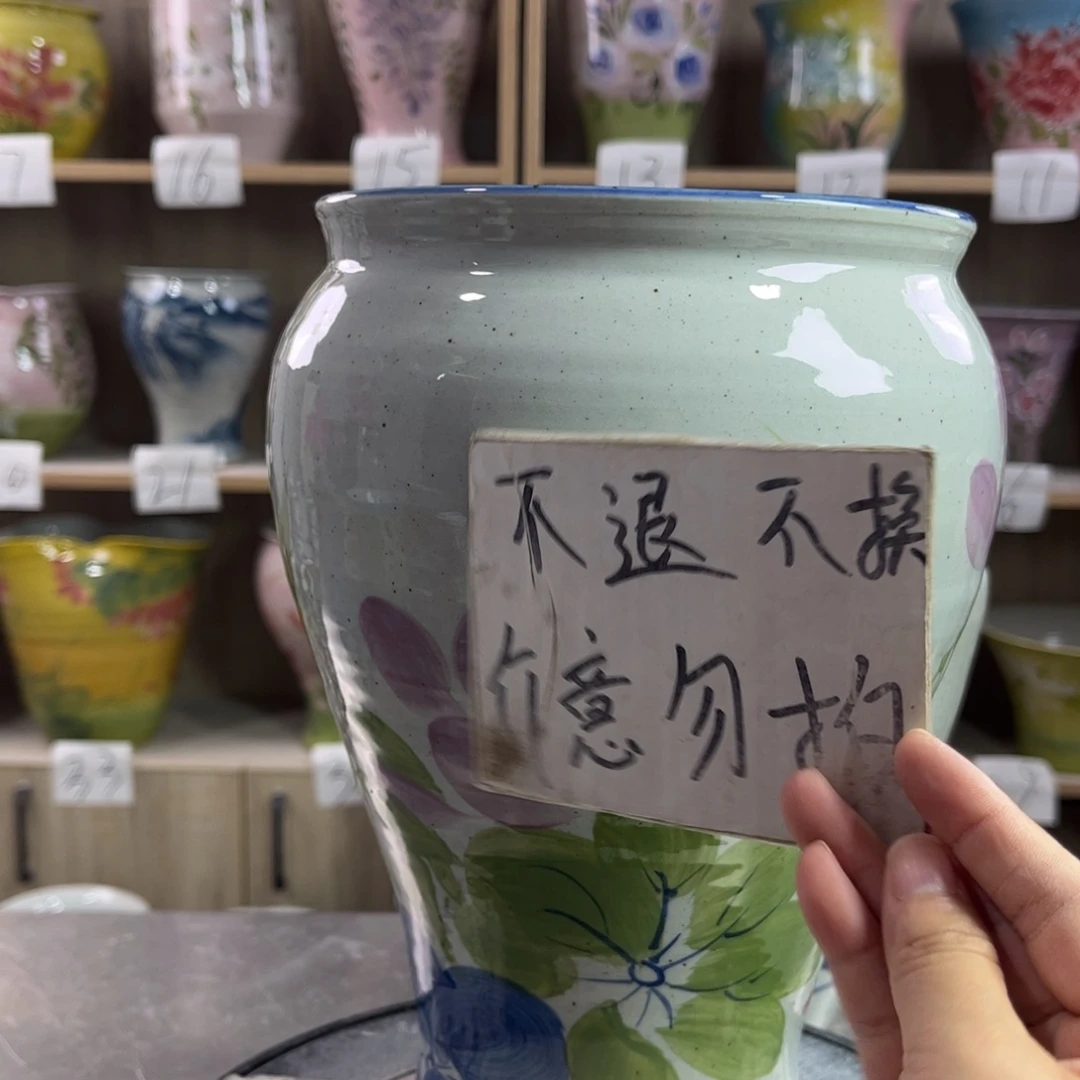 景德镇陶瓷花盆花盆