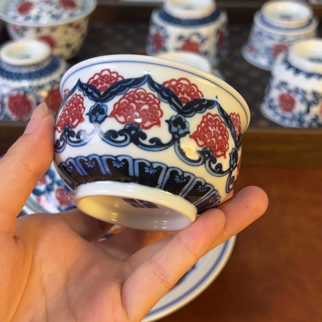 盖碗景德镇茶器百宝箱