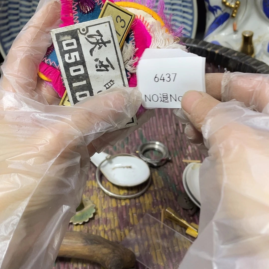 *****瓷片6437号工艺品