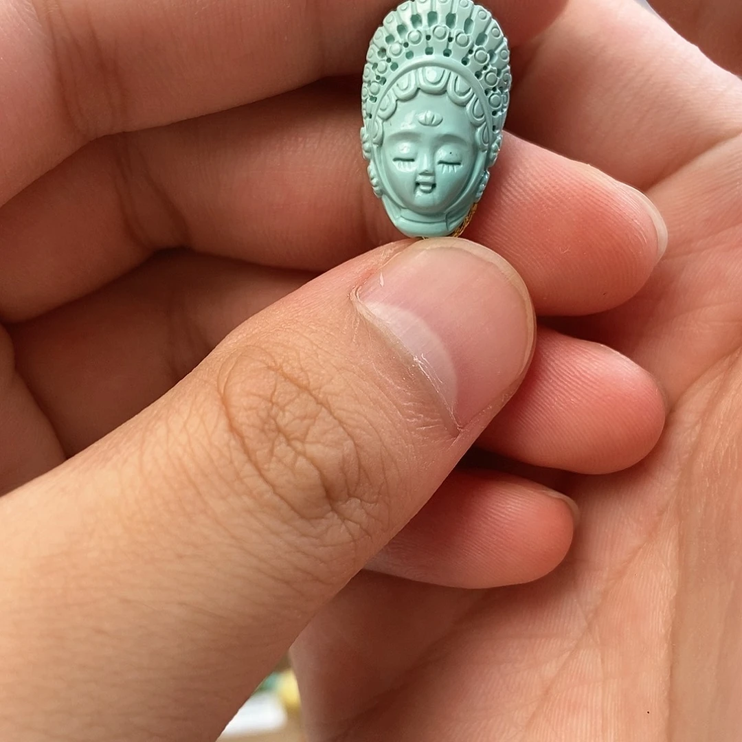 未镶嵌绿松石珠宝奇石