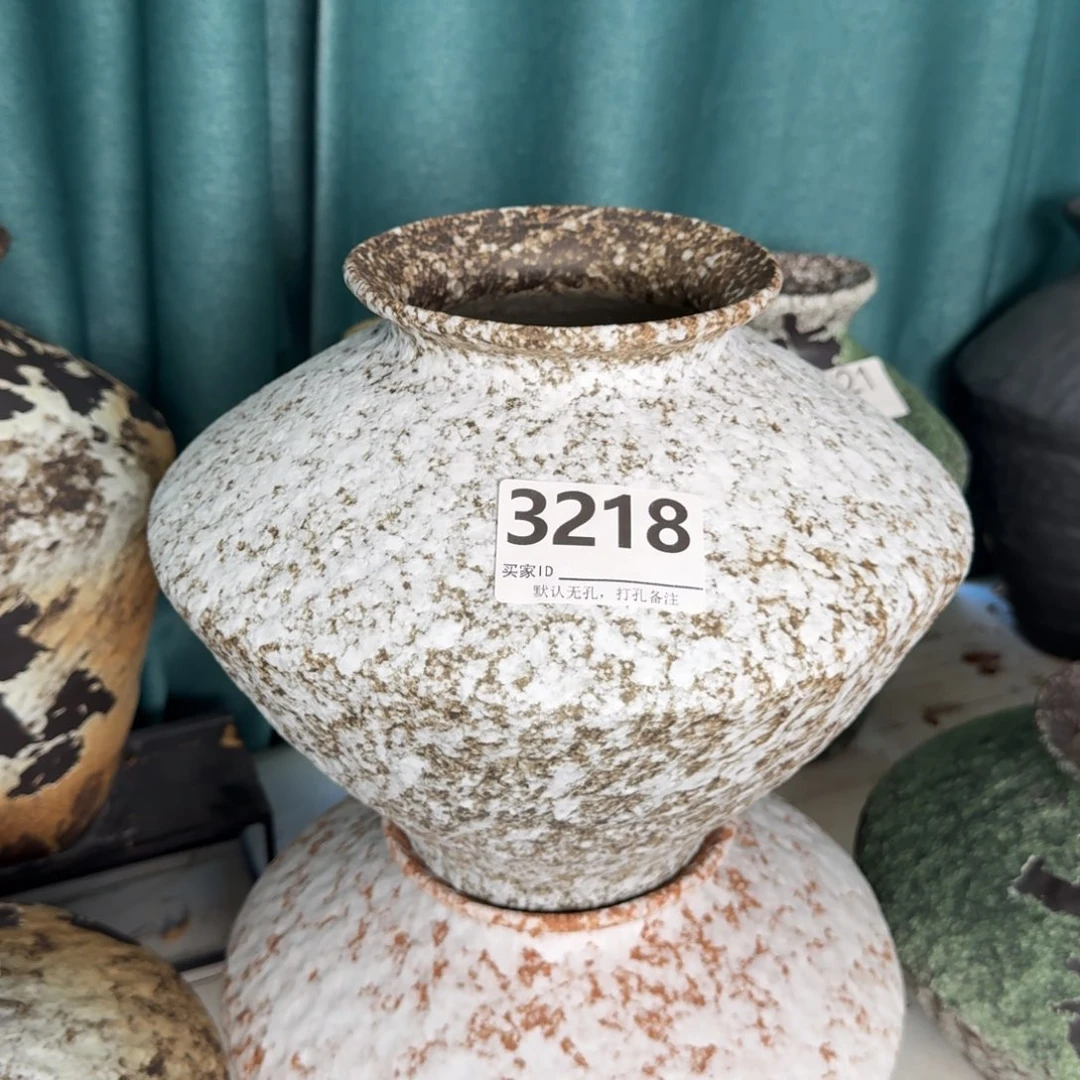没***字摆件景德镇高温花瓶编码3218高23口11默认无孔