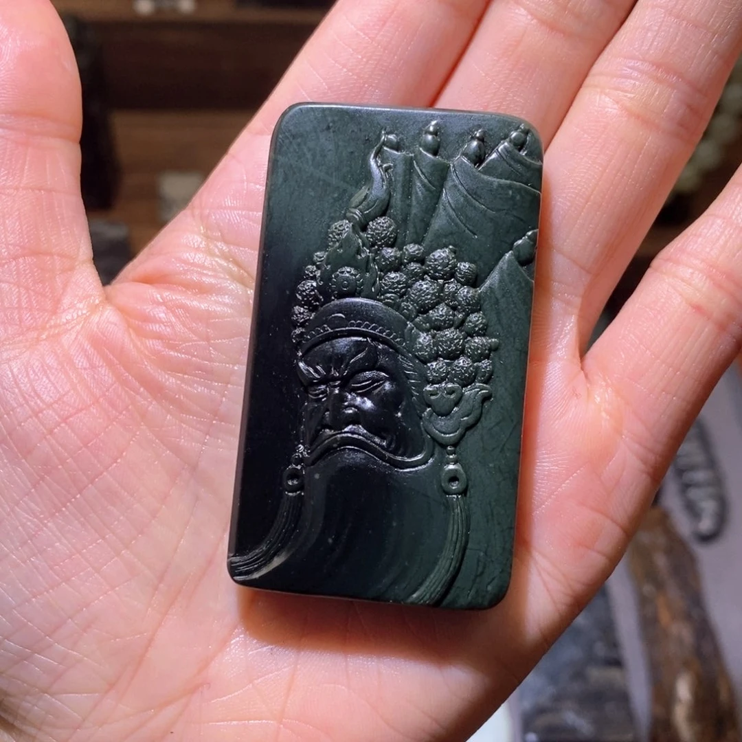 和田玉未镶嵌颈饰y*