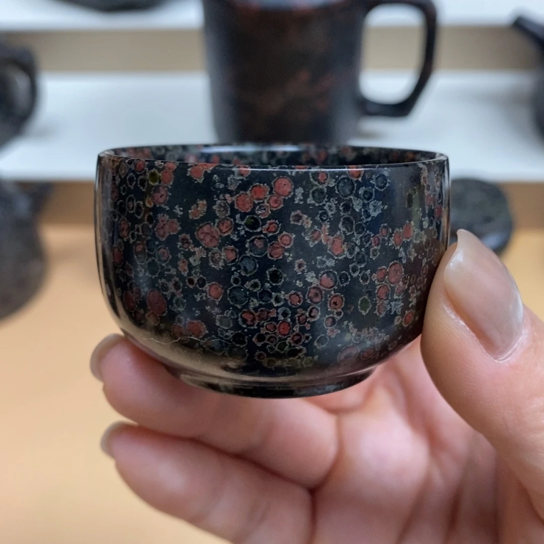 玉福茶具瓷安山玉