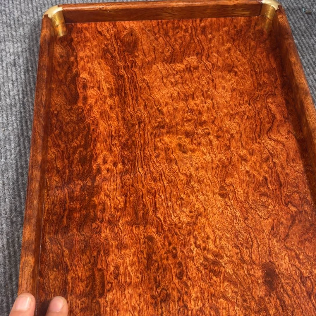 木缅甸花梨超大托盘