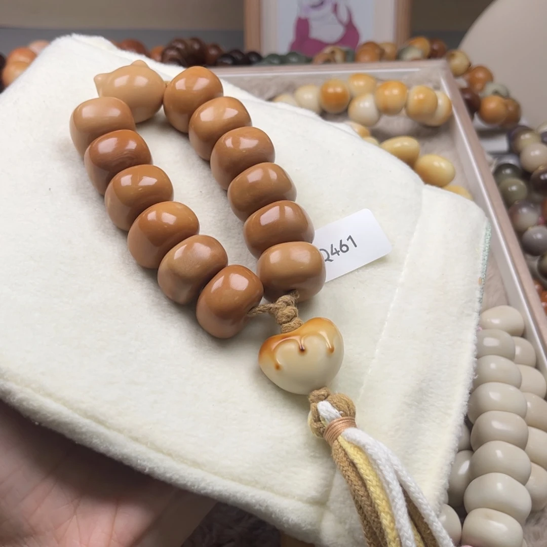 手串菩提根/象牙果不***式Q461方扣手持23mm通货