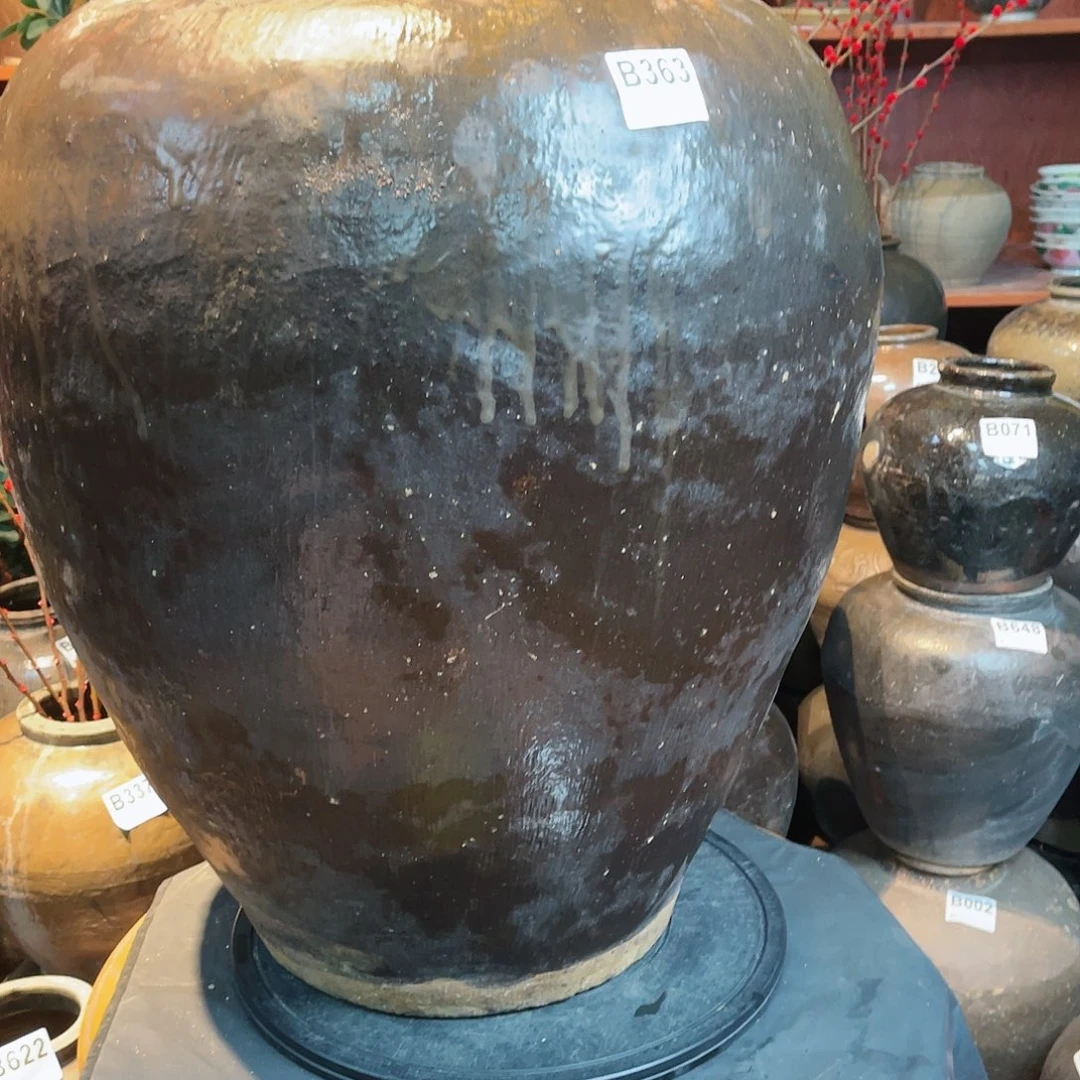 邦*翔宇老物件老陶罐b363