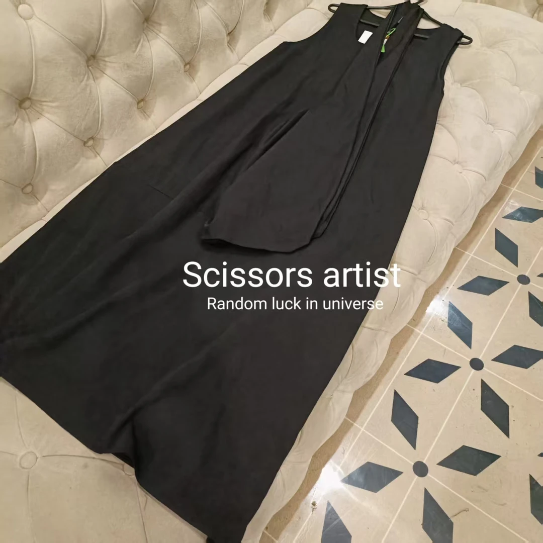 【Scissors artist】高端设计师走秀女装连衣裙3125