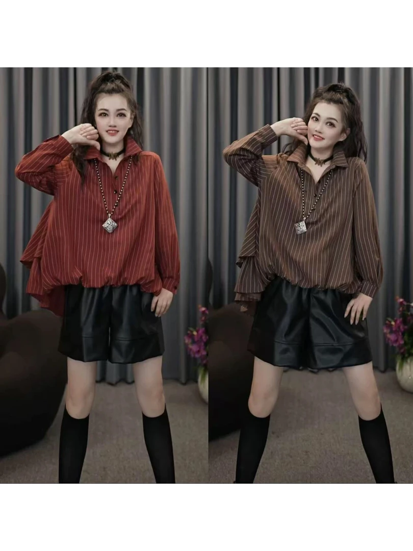 C11-春秋款花边衬衫