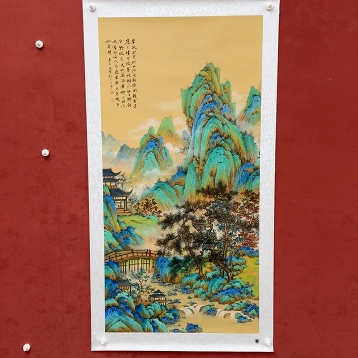 国画书画作品多次参加全国大展