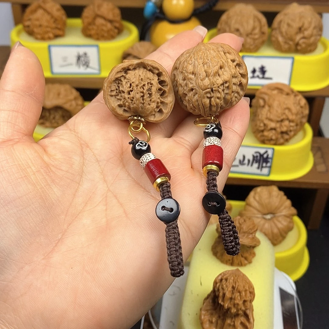 核桃挂件 文玩/木作/... 文玩把件