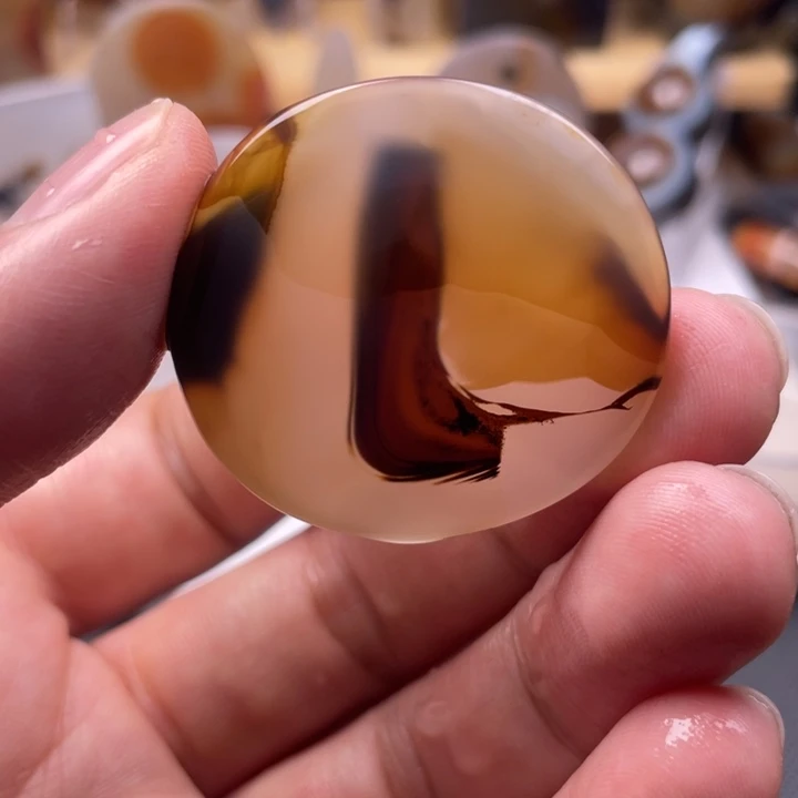 玛瑙/玉髓未镶嵌吊坠(不含链)