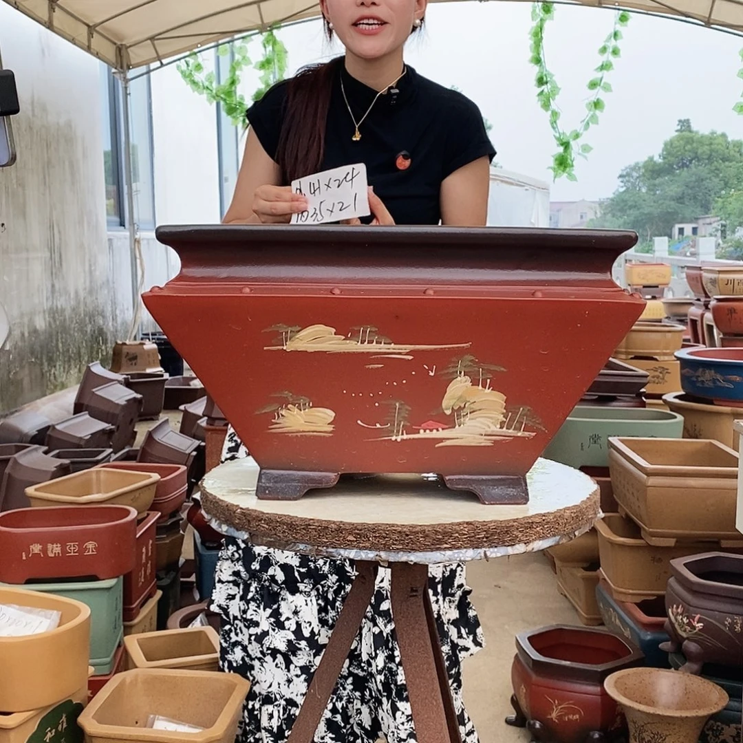 花盆紫砂紫砂花盆