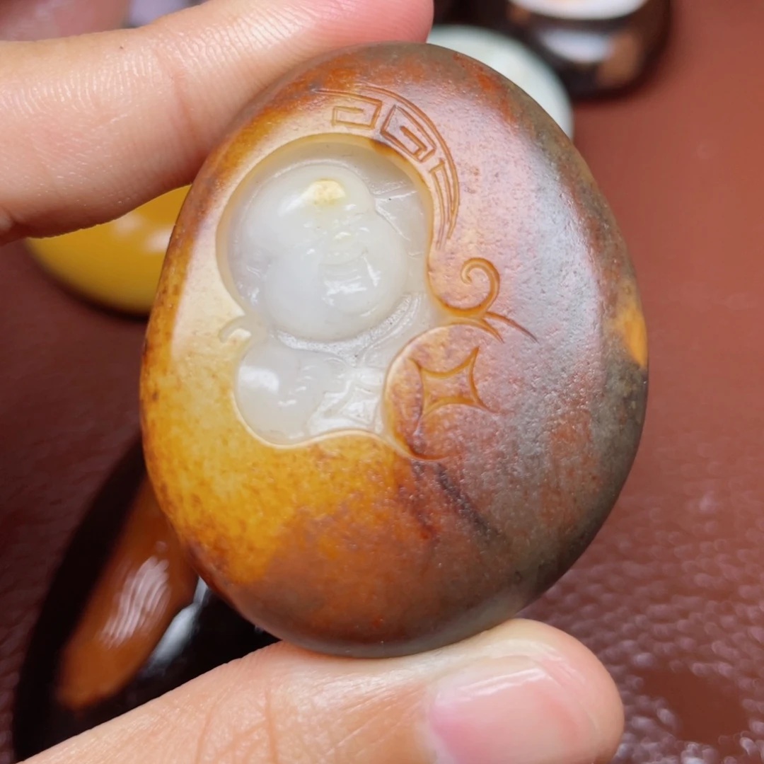 和田玉颈饰未镶嵌雪*