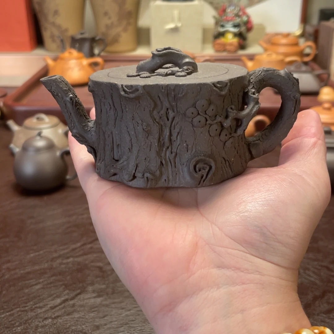 ****辰紫砂茶壶古有言堂，高定全手