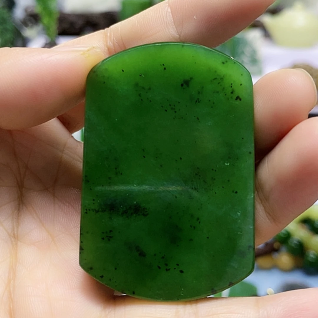 【闪购商品】未镶嵌和田玉（碧玉）挂件
