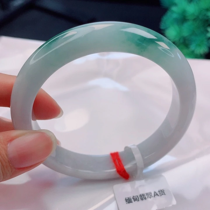 未镶嵌手镯翡翠58圈