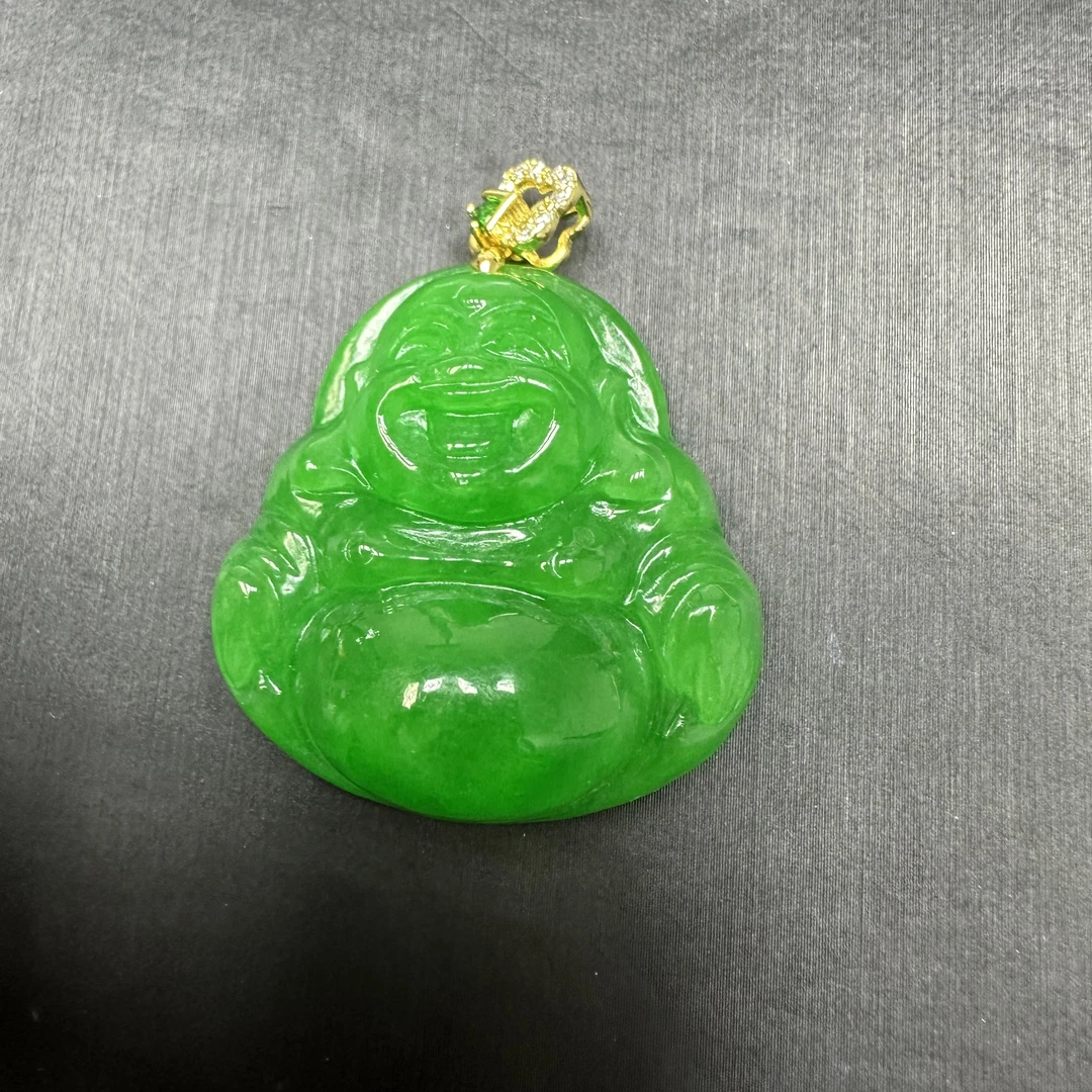 翡翠佛公吊坠（多样发其一）A47