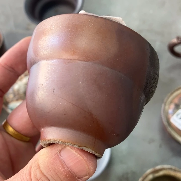 柴烧杯子宝瓶大放漏。