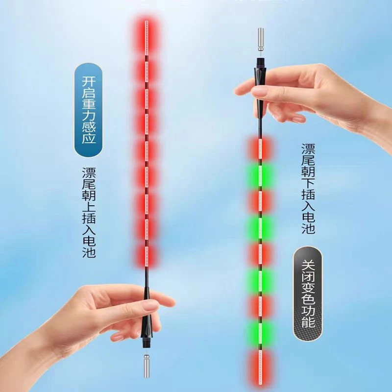 拍一发二随机发日夜两用夜钓鲫鱼鲤鱼电子夜光漂