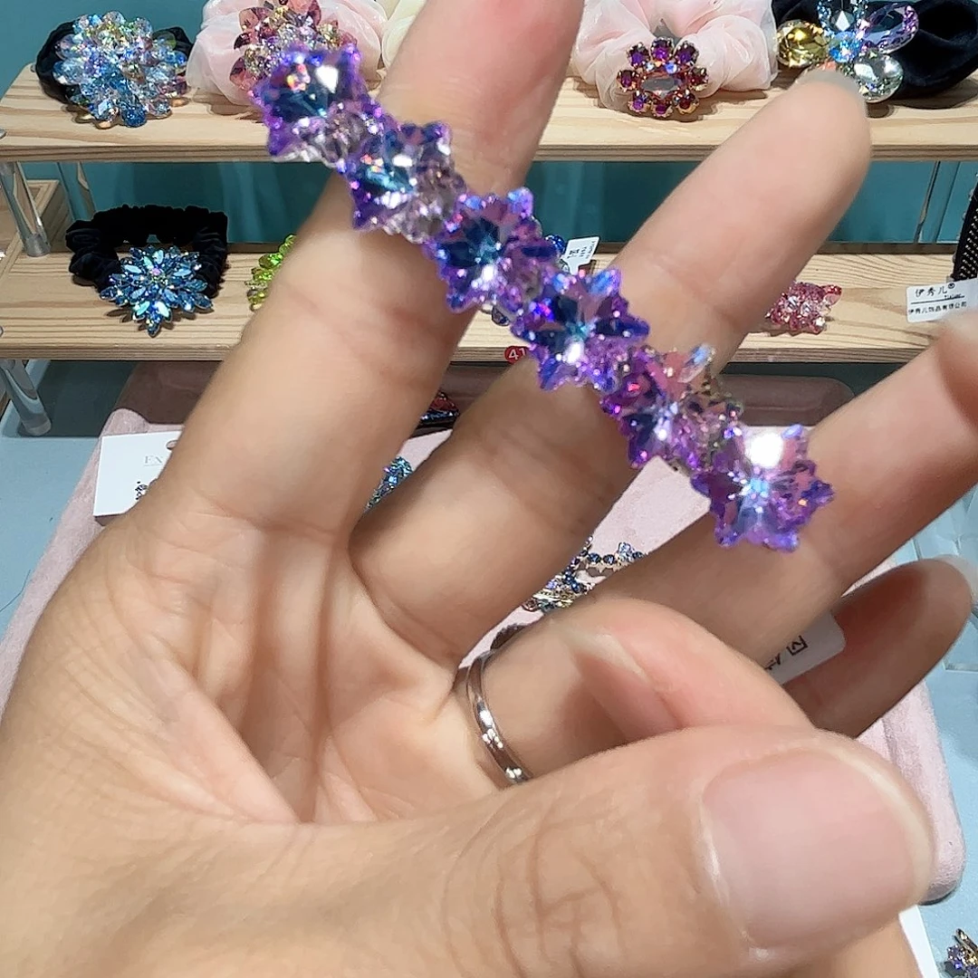 皮质铁合金耳钉耳