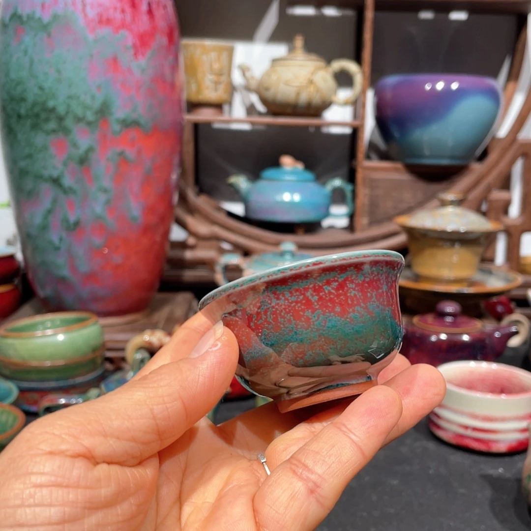 中国神后钧瓷茶器